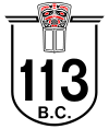 British Columbia Highway 113.svg