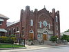 St. Philip Neri Church in Indianapolis, church front.jpg