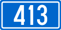 D413 state road shield