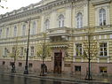 Bank of Lithuania headquarters in Gediminas Avenue, built by the order of Józef Montwiłł in 1889–1891