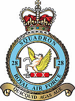 28 Squadron badge