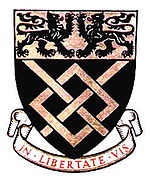 Arms of the former Merton and Morden urban district granted 1943