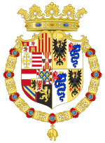 Coat of Arms of Philip II of Spain as Monarch of Milan (1558-1580).svg