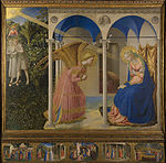 La Anunciación, by Fra Angelico, from Prado in Google Earth.jpg
