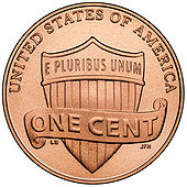 Union shield penny, 2010