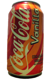 Current Coca-Cola Vanilla Can