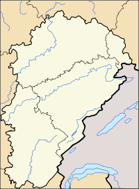 Cordonnet is located in Franche-Comté