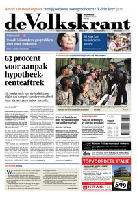 De Volkskrant front page 2010-03-29.png