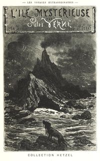 Cover page of The Mysterious Island