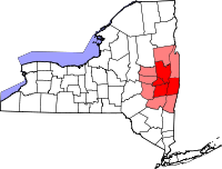 Map of New York's Capital District. The Capital District is an imprecise geographical area in upstate New York centered around the state capital of Albany.