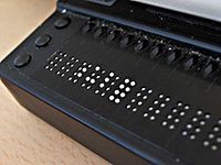 Refreshable Braille display