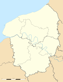 Nonancourt is located in Upper Normandy