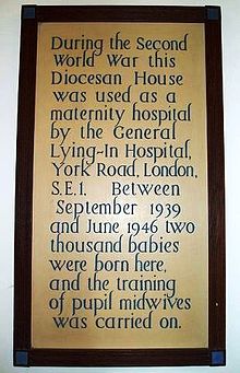 Maternity Plaque Diocesan House St Albans Hertfodshire.jpg