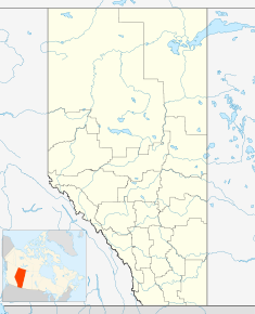 Dickson Dam is located in Alberta