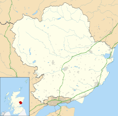 Birkhill is located in Angus