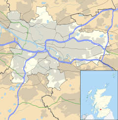 Millerston is located in Glasgow