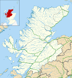 Evanton is located in Highland