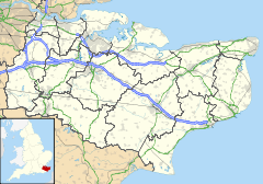 Manston is located in Kent