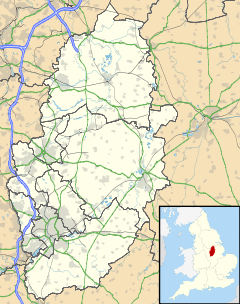 Mansfield is located in Nottinghamshire