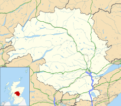 Dowally is located in Perth and Kinross