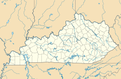 Corner in Celebrities Historic District (Franklin County, Kentucky) is located in Kentucky