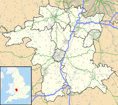Offenham is located in Worcestershire