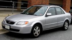 2001–2003 Mazda Protegé LX sedan (US)
