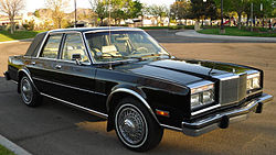 1984 Chrysler Fifth Avenue (little changed from the '82 New Yorker)