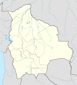Mizque Municipality is located in Bolivia