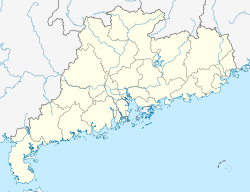 Jiangmen is located in Guangdong