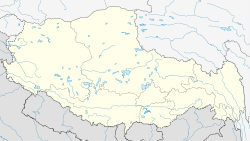 Damxung County is located in Tibet