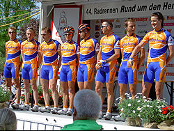 The Rabobank team in 2005