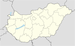 Öskü is located in Hungary