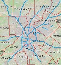 Covington is located in Metro Atlanta