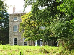 Entrance front of Monreith House