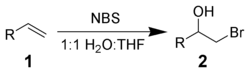 Bromohydrin formation