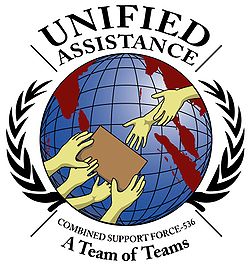Operation Unified Assistance logo