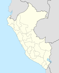 Cerro Azul is located in Peru