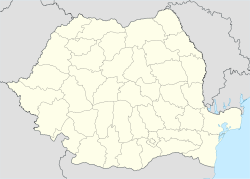 Sprâncenata is located in Romania