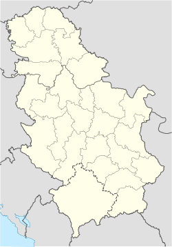 Đeravica is located in Serbia