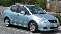 2008-2009 Suzuki SX4 Sport sedan (US)