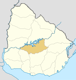 Durazno Department is located in Uruguay