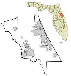 Osteen is located in Volusia County