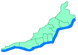 Massandra is located in Yalta