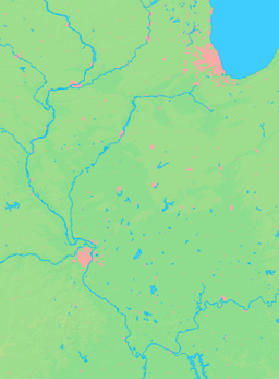 Location of Maunie within Illinois