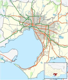 Mitcham is located in Melbourne