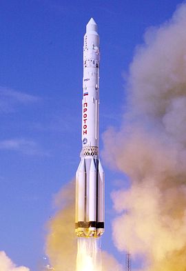 Launch of a Proton rocket