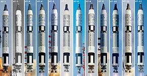All Gemini Launches from GT-1 through GT-12