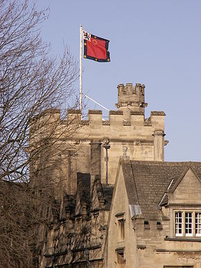 St John's College tower and flag.jpg