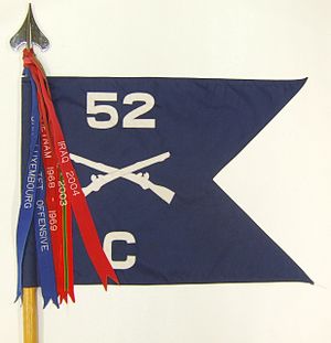 C Company 52d Infantry guidon incomplete streamers.jpg